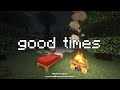 sleep well, tomorrow will be great... (minecraft music, heavy rain)