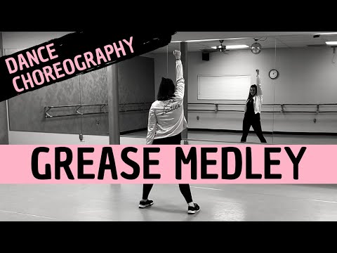 Dance Routine for Beginners | GREASE MEDLEY | Easy Dance Choreography!!