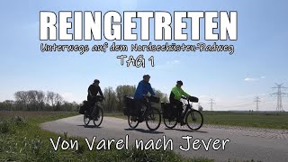 Unterwegs auf dem NordseeküstenRadweg  Tag 1