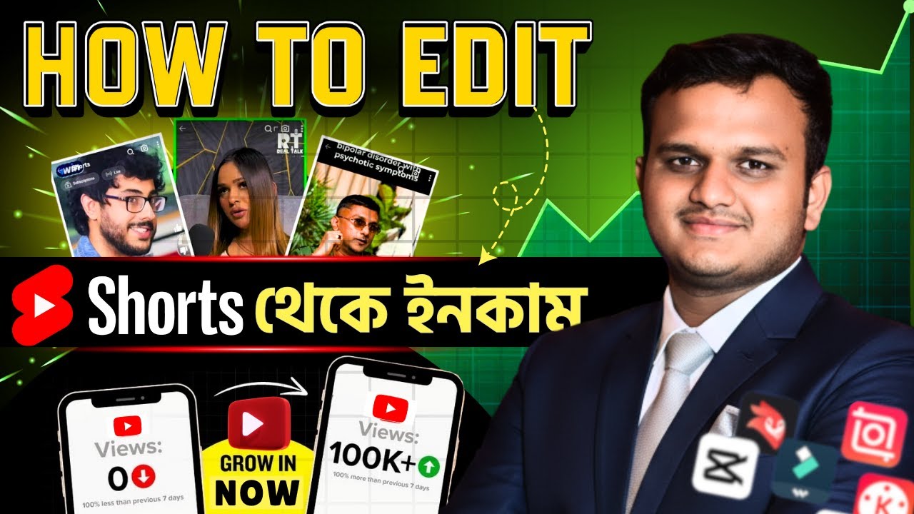 How to Make Podcast Shorts Like a Pro | Podcast Shorts Editing (Bangla ...