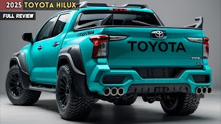 2025 Toyota Hilux review: Hybrid Power Meets Off-Road Toughness!