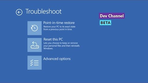 Windows 11 25H2 Adds Point-in-Time Restore & MORE! [Dev/Beta]