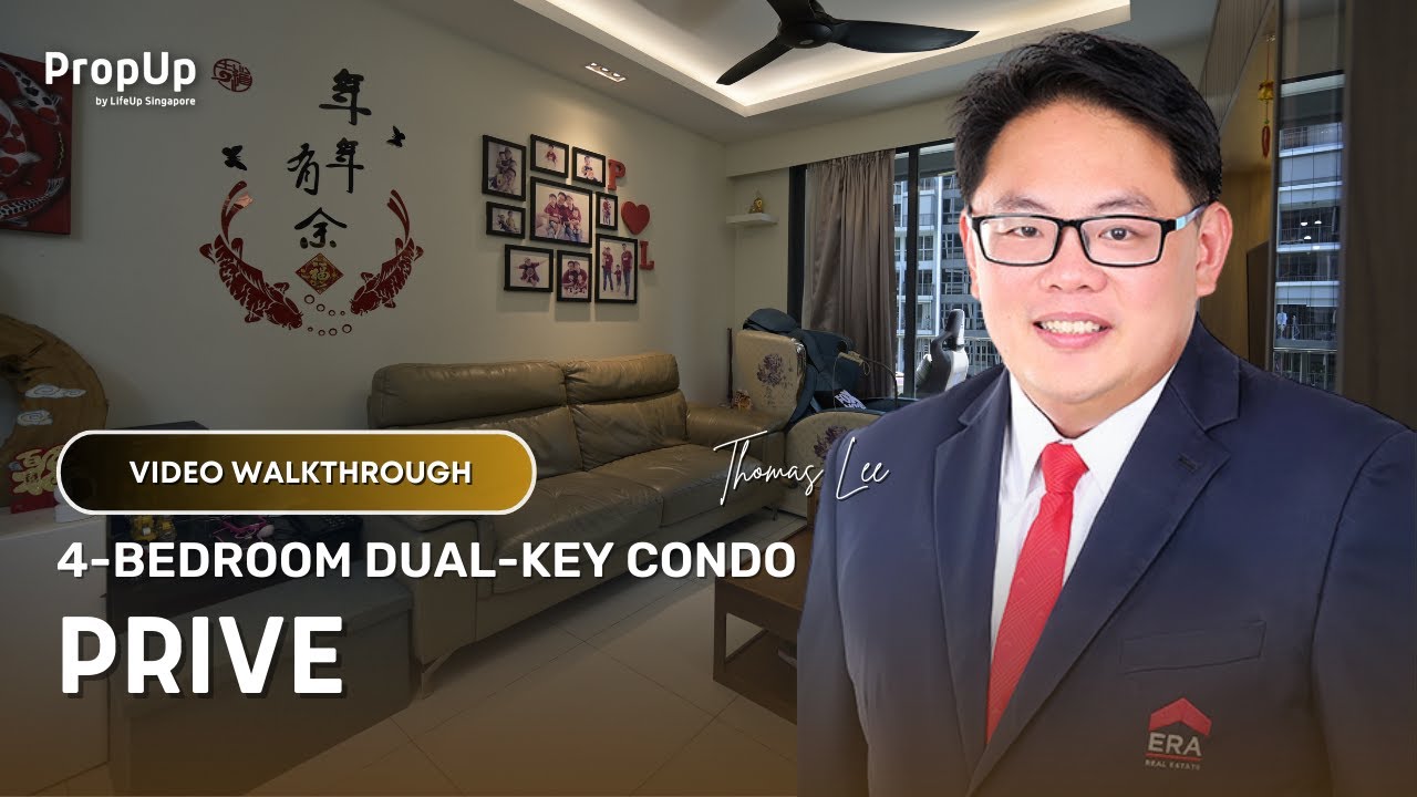 Prive 4-Bedroom Dual-key Condo Video Walkthrough - Thomas Lee