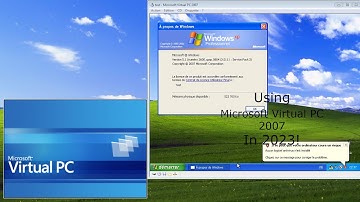Using Microsoft Virtual PC 2007 In 2023! [200 Sub Special]