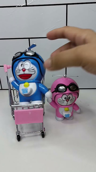 satisfying with unboxing review miniature doraemon