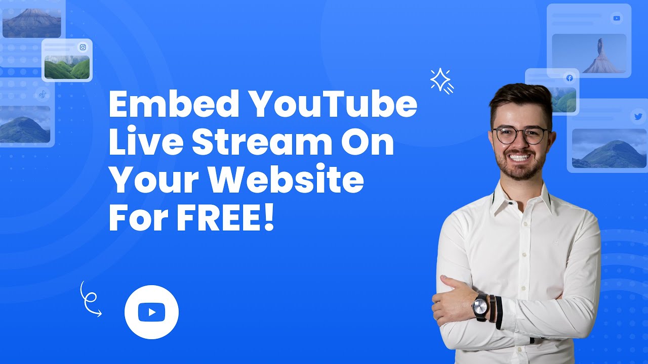 How to auto-embed Youtube Live stream on website? - YouTube