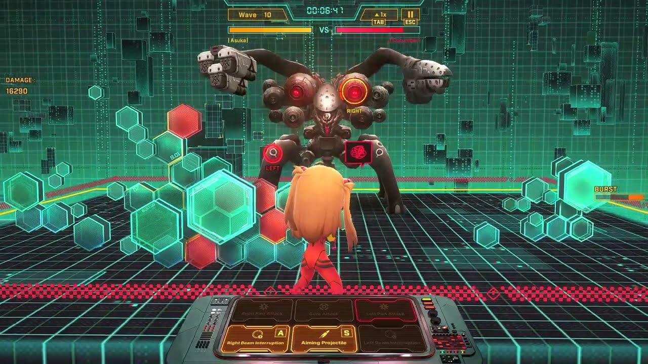 Goddess of Victory: Nikke] You can (not) evade: Mini Game [Battle