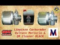 Limpieza Carburador Bultaco Mercurio &amp; QM Cleaner BLACK