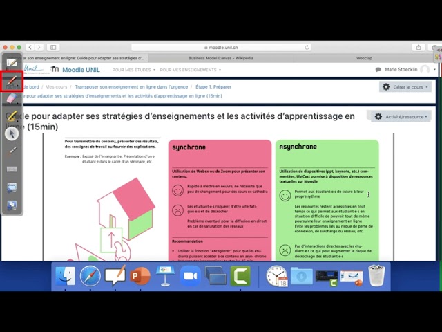 Tutoriel OpenBoard 9 : Utiliser les outils d'annotation OpenBoard sur d'autres applications