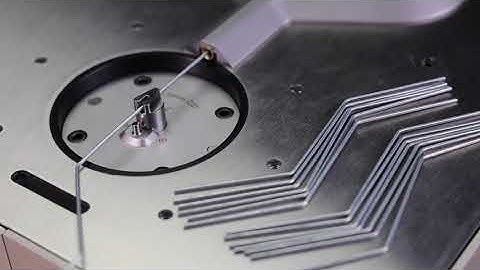 Benchtop CNC wire former + automatic wire cutter