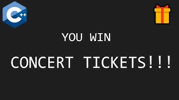 Random event generator in C++ 🎁