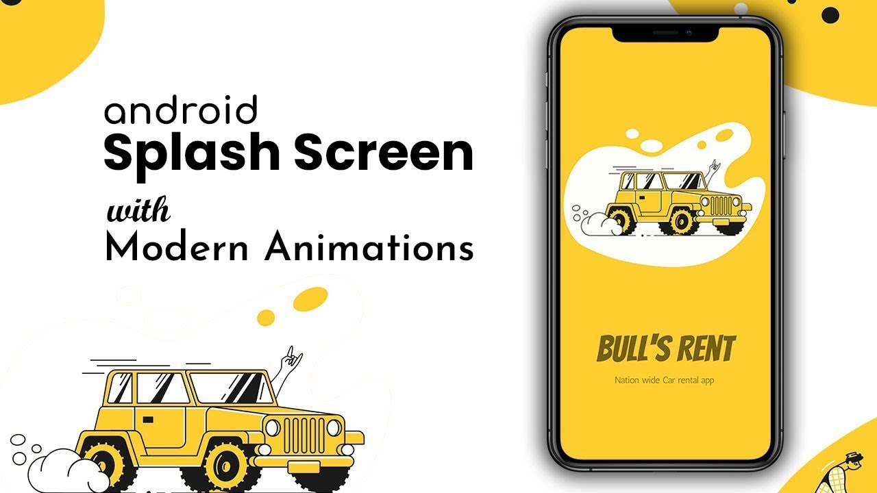 Android Splash Screen with Animations in Android Studio | Splash Screen Android Studio