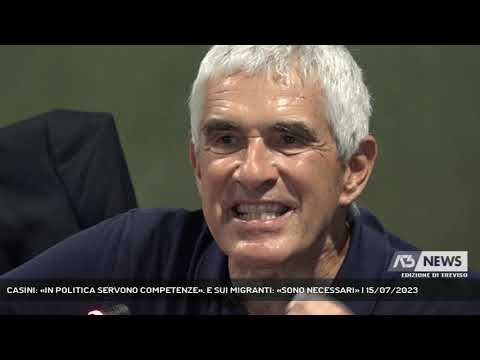 CASINI: «IN POLITICA SERVONO COMPETENZE». E SUI MIGRANTI: «SONO NECESSARI» | 15/07/2023