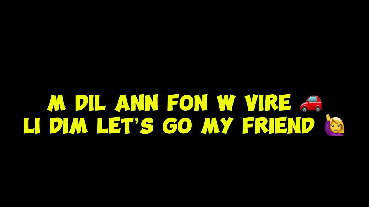 Steves J. Bryan - Pap Fè Pal (Official Lyrics Video) bekijken op YouTube Steves J. Bryan - Pap Fè Pal (Official Lyrics Video) bekijken op YouTube