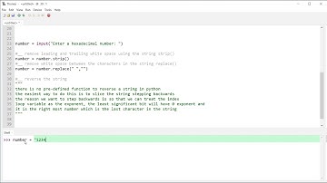 Python Program: Convert a Hexadecimal number to decimal