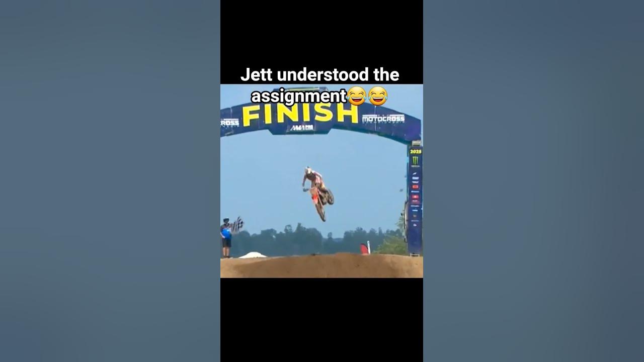 Jett doing the aura farm dance at redbud 😂🐐 |#fypage #jettlawrence #dirtbike #shortsviral #shorts