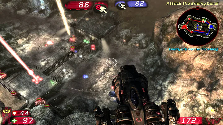 Unreal Tournament 3 Walkthrough "Insane" 1440p maxed graphics PART 18 - Dusk (Warfare)