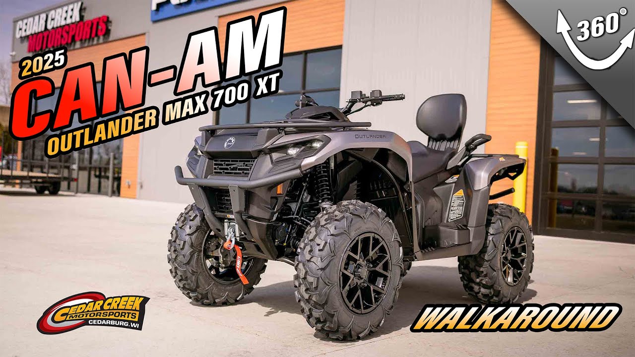 Walkaround | 2025 Can-Am® Outlander MAX XT 700