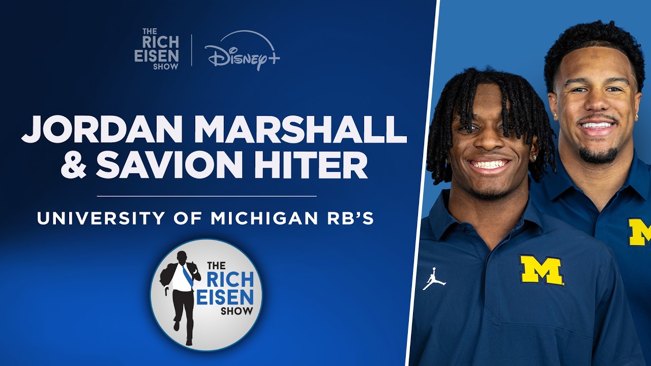 RBs Savion Hiter & Jordan Marshall Talk Michigan Football with Rich | Full Interview
