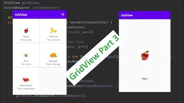 Android GridView With Filter and OnClickListner part 3  || gridview with image and open new activity