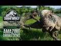 Pachy VS Small Carnivore! AMAZING NEW ANIMATIONS | Jurassic World: Evolution Summer Update