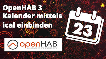 OpenHAB 3 | Kalender mittels ical in OpenHAB 3 einbinden