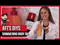 How to Make Shimmering Body Oil