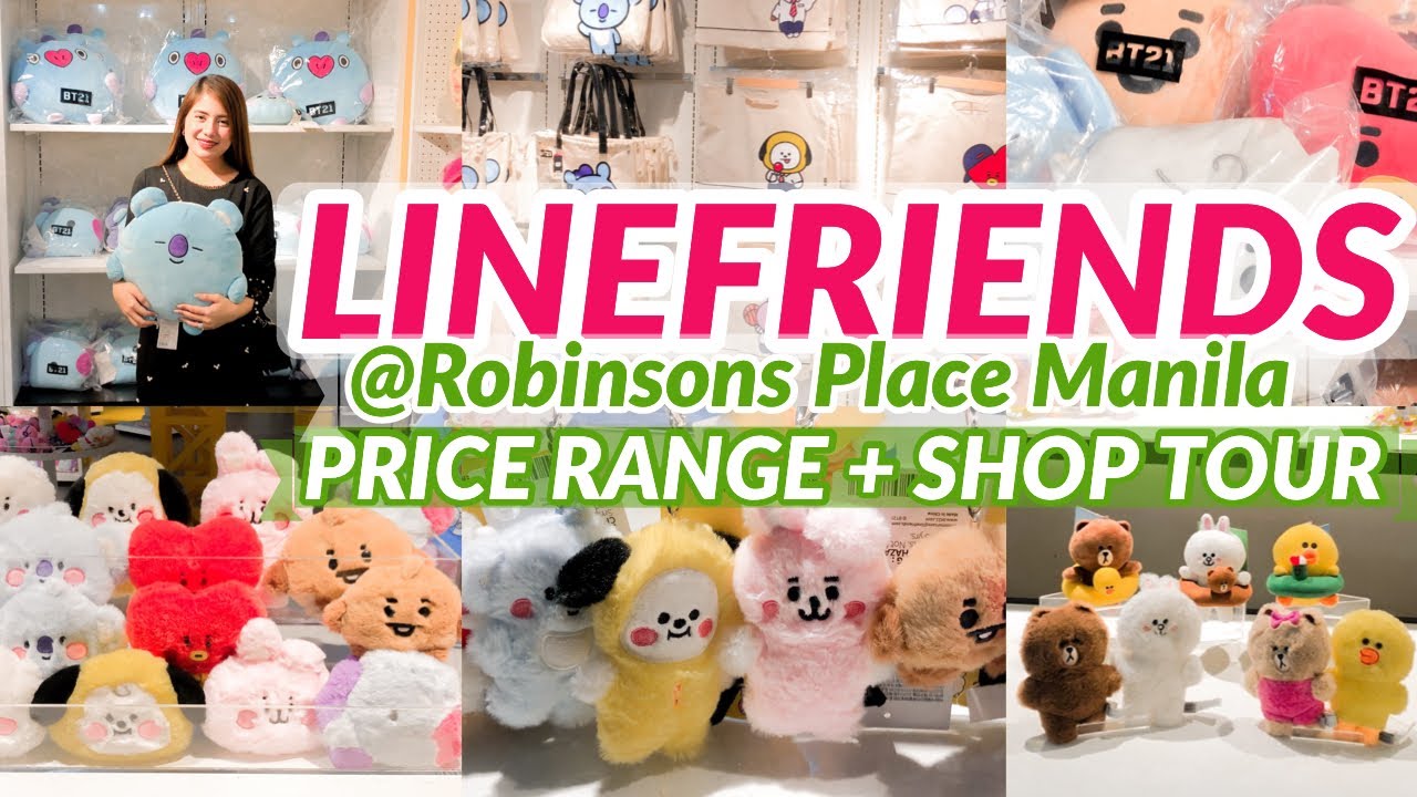PLAY LINEFRIENDS | BT21 STORE TOUR 2020 @ ROBINSONS PLACE MANILA + PRICE RANGE