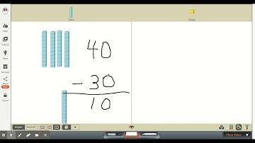 (Video NBT 6 of 6) SUBTRACT MULTIPLES OF 10 FROM MULTIPLES OF 10