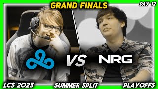 THE GRAND FINALS (LCS 2023 CoStreams | Summer Split | Playoffs: Match 12 | C9 vs NRG)