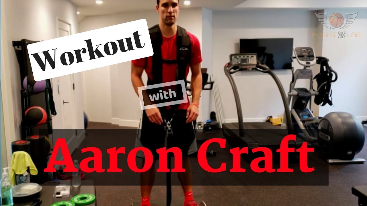 Aaron Craft works out with Flight Lab Hoops!