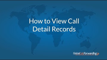 How to View Your Call Detail Records