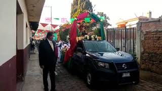 PROCESIÓN CON SANTO SAN JUAN EVANGELISTA, COMANJA, MICH. 2021