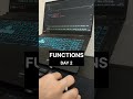Day 2 of 28 Days Python Journey|| Function #codingjourney #pythonbasics #python #programming