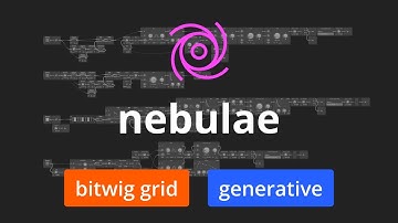 Nebulae / Bitwig Grid / Generative Patch / Modular Techno