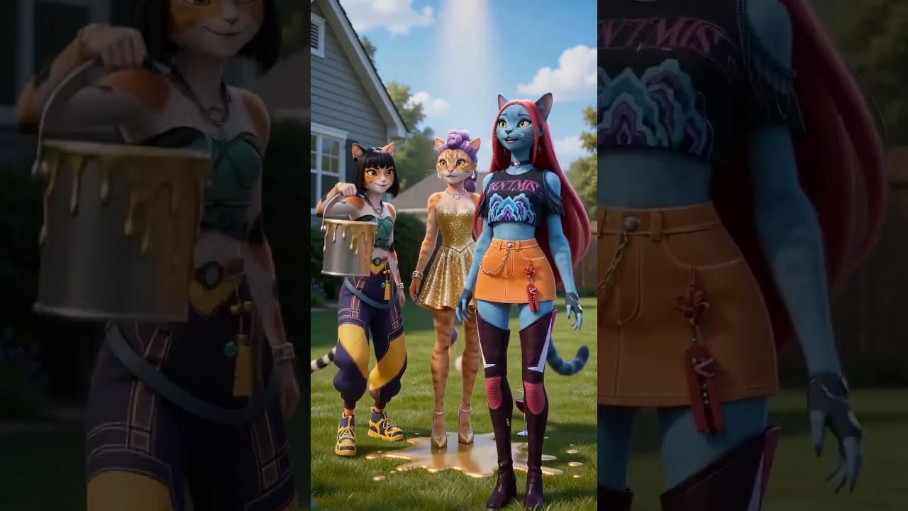 Mira just wants Rumi's dress, that's all.