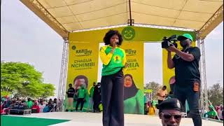 Milly Lomey Hashiriki Uzinduzi Wa Kampeni Jimbo La Ikungi Magharibi