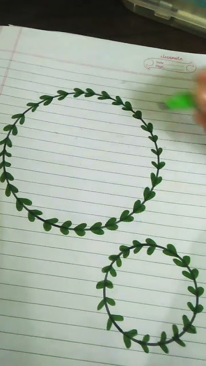 2nd Term page decoration |#shorts #idea #woundercrfti