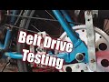 Belt Drive Motorized Bike (real world testing)