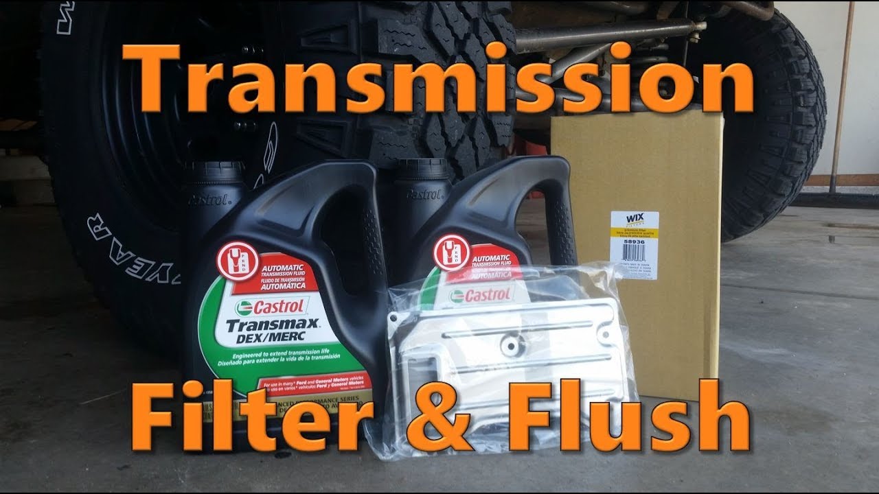 Jeep Transmission Filter Change & Fluid Flush YouTube