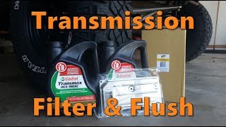 Jeep Transmission Filter Change & Fluid Flush