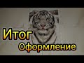 Итог! Оформление! Смотрим в интерьере! Стоит заказывать черно- белые наборы?