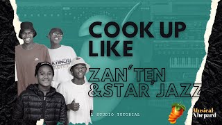 Amapiano Fl Studio Tutorial 2022 | Cook Up Like Zan'Ten & Star'Jazz
