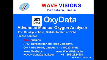 OxyData Oxygen Analyser / FiO2 Monitor by Wave Visions