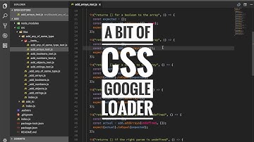 A bit of css - Google loader