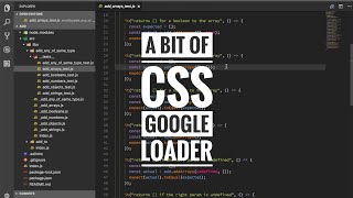 A bit of css - Google loader