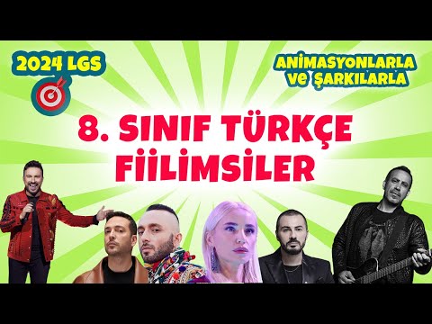 Fiilimsiler Konu Anlatımı 8. Sınıf Türkçe | 2024 LGS