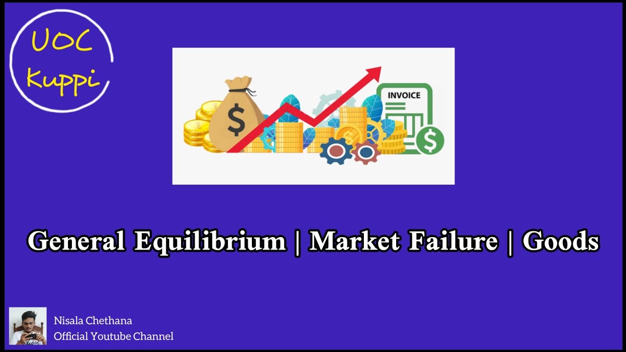 Genaral Equilibrium | Market Failure | Goods | Econ Theory Discussion Programme | UOC Kuppi
