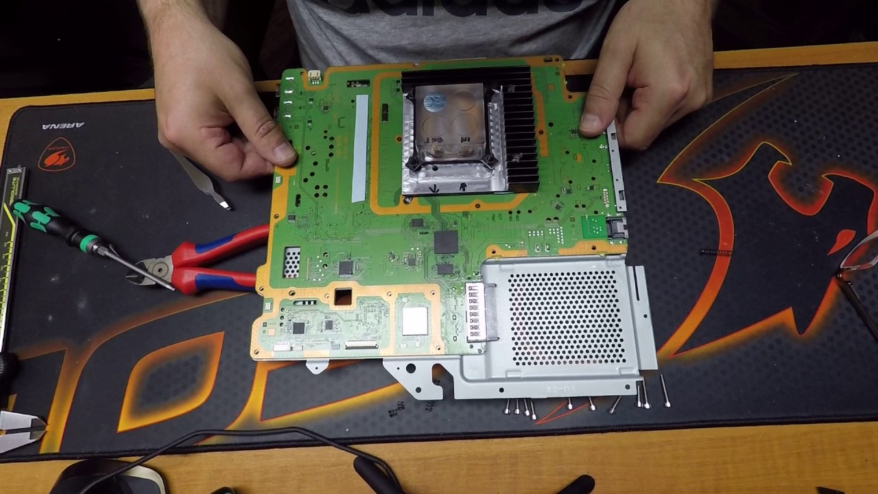 Teil IV PS4 pro Watercooling Mod Zusammenbau Numero Uno YouTube