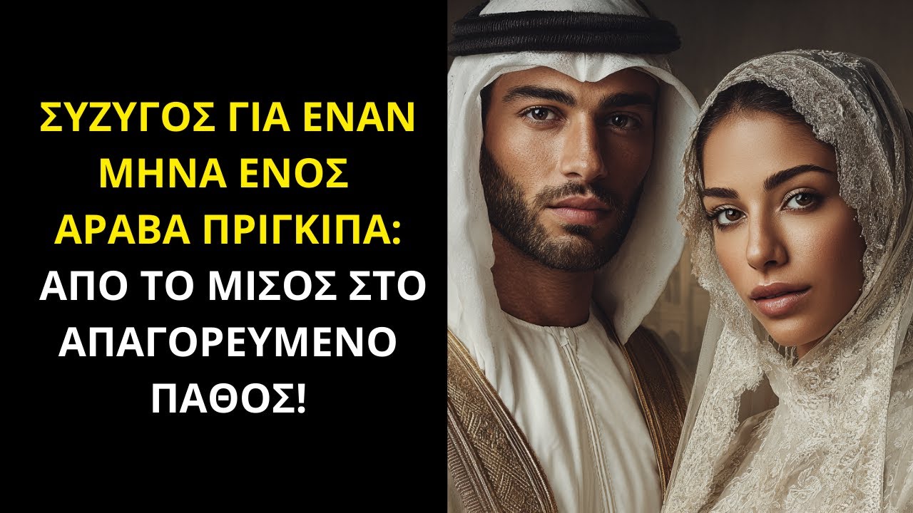 ΣΥΖΥΓΟΣ ΓΙΑ ΕΝΑΝ ΜΗΝΑ ΕΝΟΣ ΑΡΑΒΑ ΠΡΙΓΚΙΠΑ: ΑΠΟ ΤΟ ΜΙΣΟΣ ΣΤΟ ΑΠΑΓΟΡΕΥΜΕΝΟ ΠΑΘΟΣ!